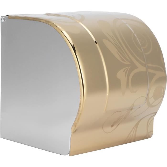 Tigrezy Porte-rouleau De Papier Toilette Encastré En Acier Inoxydable Pour Salle De Bain Noir Mat 80673712