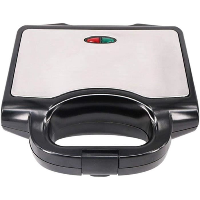 Bomann ST 1372 CB Piastra Per Croque Monsieur E Sandwich 750W - Rivestimento Antiaderente, Manico Freddo, Luci Spia, Grigio/Nero