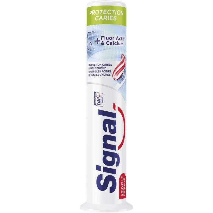 Signal Protection Caries Dentifrice Enfant Micro Calcium et Fluor Actif 100ml