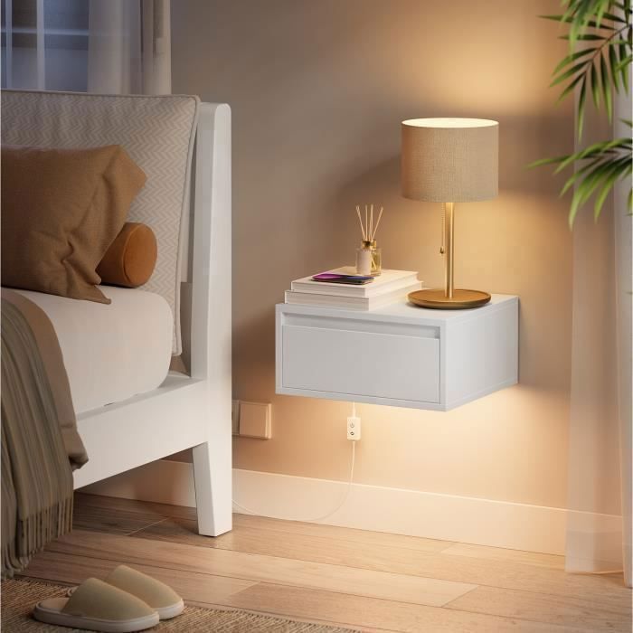 Table de Chevet murale Cdiscount