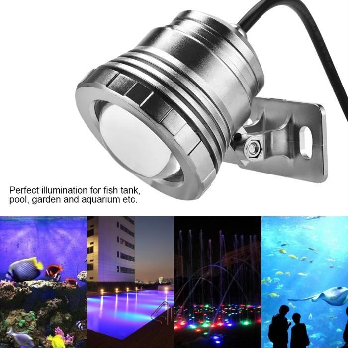 Lumières LED Submersible RGB Projecteurs Lampe spot imperméables APP contrôlable avec Télécommandes IP68 Étanche pour Piscine, - Jardin Lumières LED Submersible RGB Projecteurs Lampe spot imperméables APP contrôlable avec Télécommandes IP68 Étanche pour Piscine, - Jardin