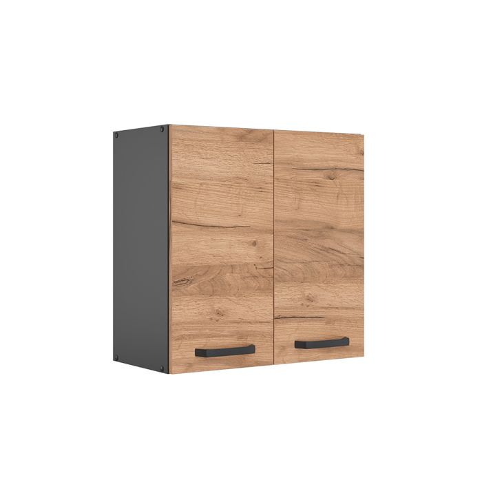 Elément haut de cuisine R-Line 60cm Chêne de force doré/Anthracite Vicco 34896
