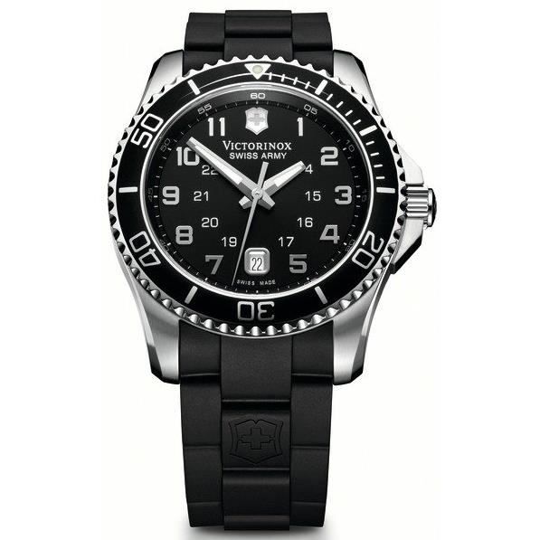 Montre homme - VICTORINOX - MAVERICK V241435 - Quartz - Analogique - Bracelet caoutchouc Montre homme - VICTORINOX - MAVERICK V241435 - Quartz - Analogique - Bracelet caoutchouc