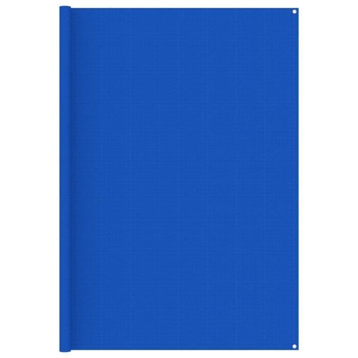 vidaXL Tapis de tente 250x300 cm Bleu 310721