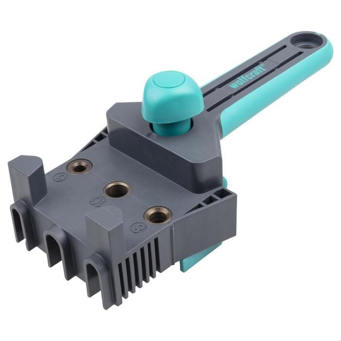 Gabarit de Perçage pour Assemblage par Tourillons WOLFCRAFT 4640000 Ø 6, 8, 10 mm