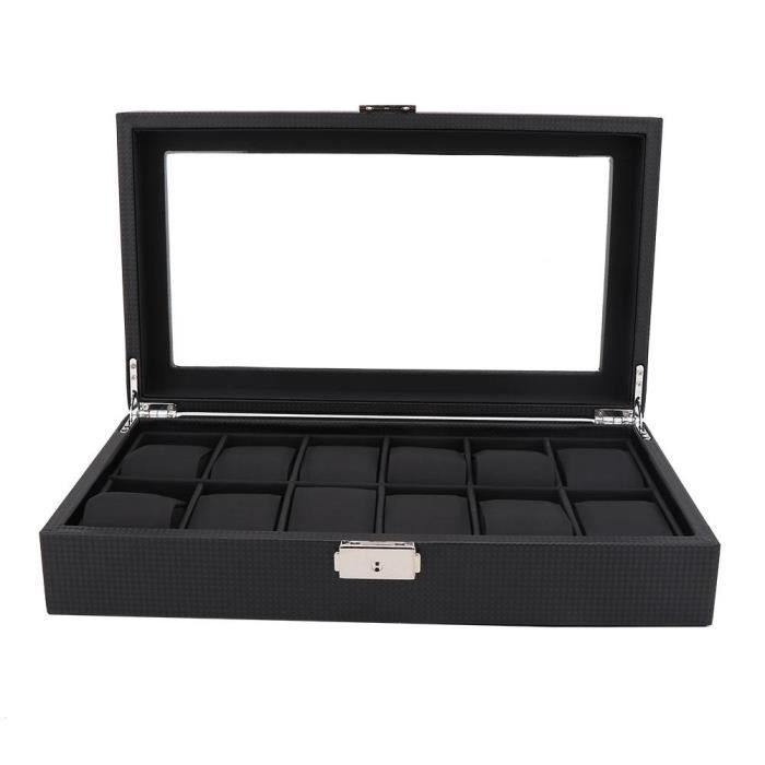 Boite à Montre Homme Coffret Montre Cuir PU Boîte à Montres BBLTIFF 12 Emplacements - Rangement Élégant Pour Collection Boite De Rangement Pour Montre Coffret Rangement Montre Homme Boite à Montre Homme Coffret Montre Cuir PU Boîte à Montres BBLTIFF 12 Emplacements - Rangement Élégant Pour Collection Boite De Rangement Pour Montre Coffret Rangement Montre Homme