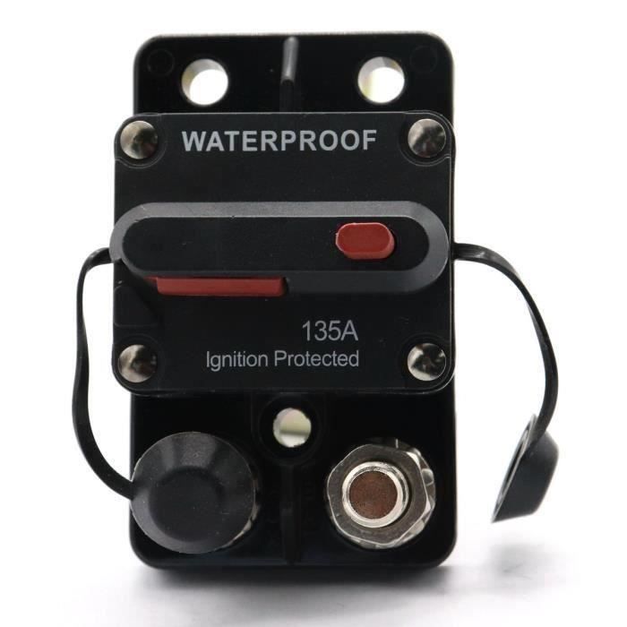Disjoncteur Thermique 25A Réarmable Manuel - Protection Surcharge/court-circuit 125-250V AC / 50V DC | Pour Auto, Bateau, Camping-car