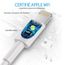 Apple MFi Certified Blanc iPad Pack de 4 Câbles de charge Apple 2M Câble USB Lightning d'origine pour iPhone 13/12/11/11Pro/11Max/ X/XS/XR/XS Max/8/7 Chargeurs iPhone Approuvés Apple 6 pieds 