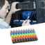 Marqueurs Câble 100Pcs 2.5mm² - Code Couleur, Clip Plastique | Pour Numérotation Fils