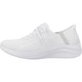 Chaussures Slip-On Femme - SKECHERS - Ultra Flex 3.0 Tonal Stretch - Blanc - Textile - A élastique-1