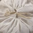 panier à linge fleurs polyester textile (38 x 48 x 38 cm)-1