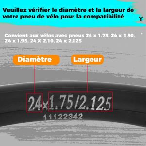 Quelle Taille VÃ©lo Taille 44 Dimension Pneu Vtt Taille Chambre