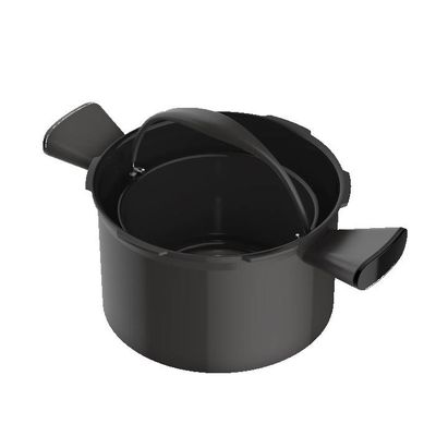 Moule à 7 Blinis Starflex En Silicone Noir 7 Cm - Pratique Et Antiadhésif