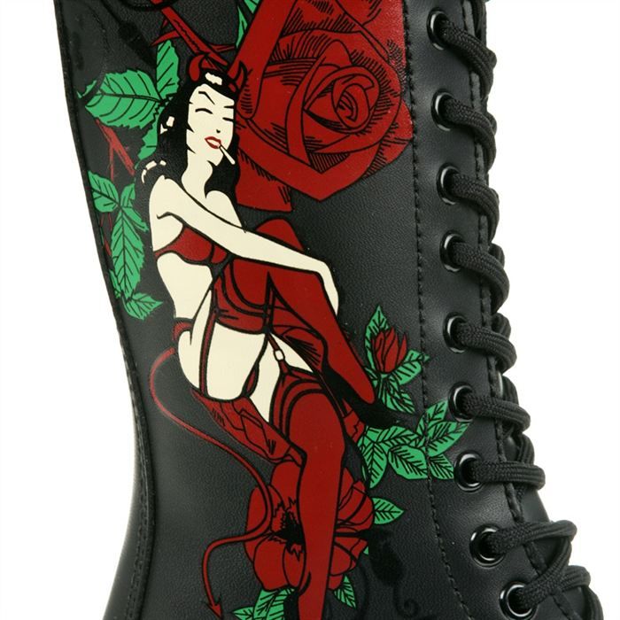 DR MARTENS Botte Burlesque Femme femme Achat Vente DR MARTENS Botte femme pas cher Cdiscount