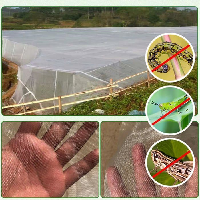 Filet Anti-Insectes, 3x10m Filet de Protection Jardin Anti Insectes ...