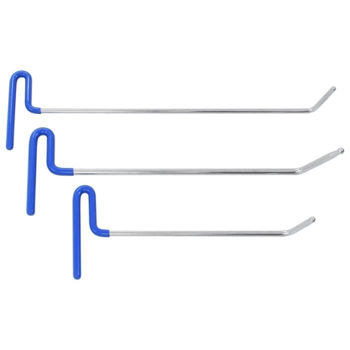 Ensemble Outils Réparation Bosses Sans Peinture - Tiges Débosselage 21 à 51 Cm Pour Carrosserie Auto
