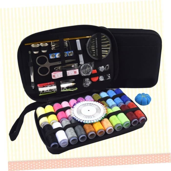 Kit De Couture Voyage - Mini Coffret Cœur Avec Fil Et Aiguilles