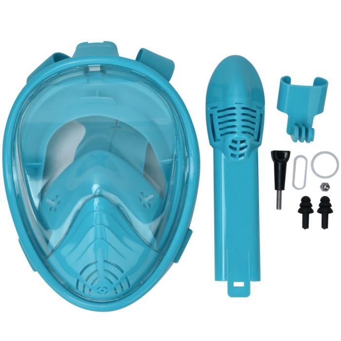 Masque intégral de plongée sous-marine pour enfant et adulte, accessoire de  natation, anti-buée, ories sûre - AliExpress