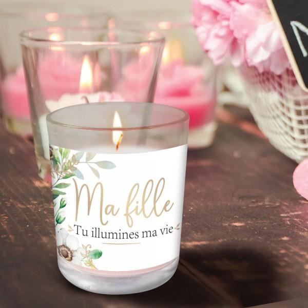 Bougie message Ma Fille Simple - Cdiscount Maison