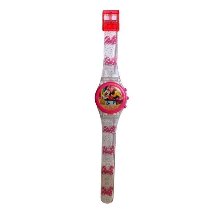 Montre enfant Minnie Mickey disney Led r tro clair e Achat
