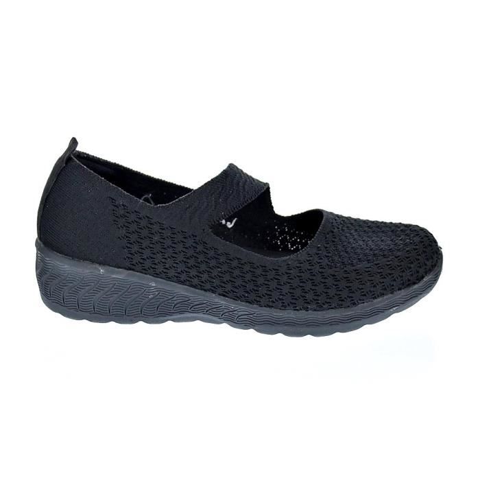 Ballerine Skechers Up Lifted Femme Noir Confortable et Elegante Noir Cdiscount Chaussures
