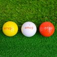 EMOJI Lot de 6 Balles de Golf - Multicolore-2