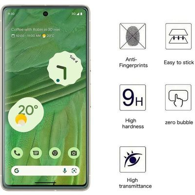 Pack Coque Silicone + 2 Protections écran Pour Google Pixel 6a - Antichoc - Neuf