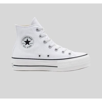 Converse blanche platform hotsell
