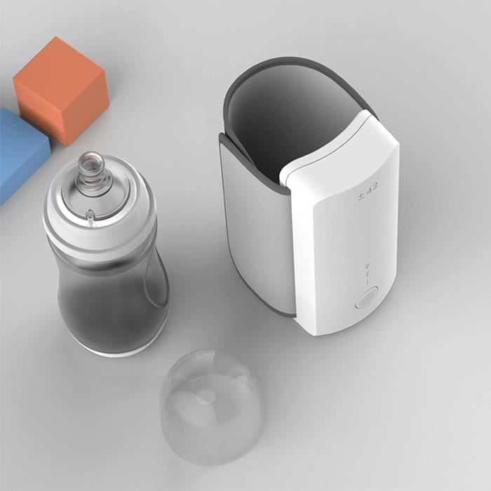 Bioby chauffe-biberon Portable sans fil chauffe-eau pour lait maternel 3  adaptateurs 4 réglages de