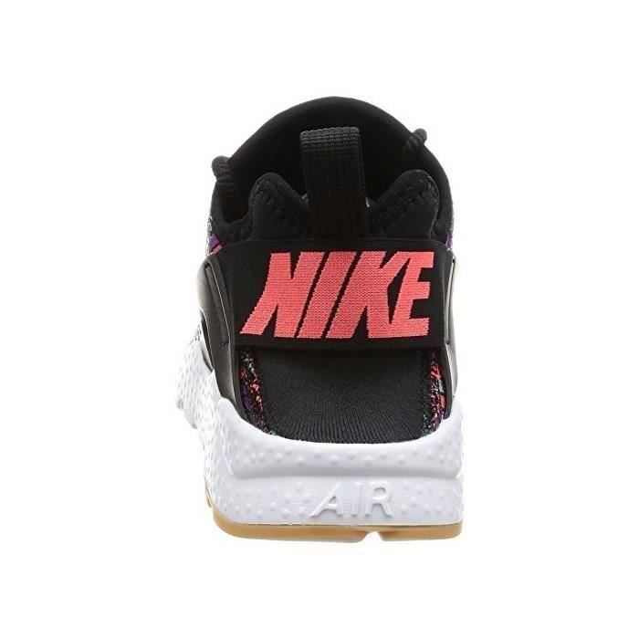 Huarache ultra top noir et rose