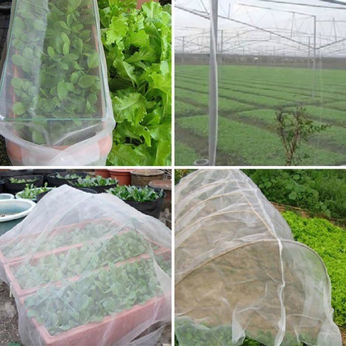 Filet Anti-Insectes, 3x10m Filet de Protection Jardin Anti Insectes ...