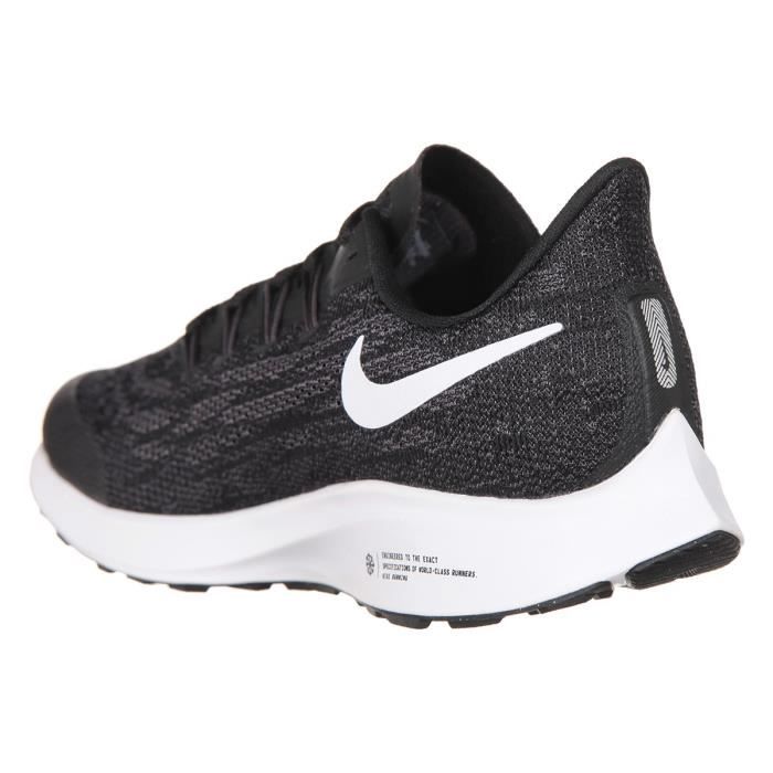NIKE Baskets Air Zoom Pegasus 36 Enfant Noir et Blanc