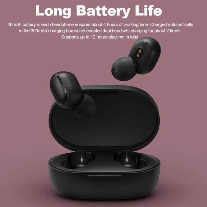 Xiaomi Redmi Airdots Xiaomi couteur sans fil Contr le vocal BT