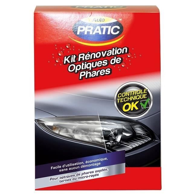 AUTO PRATIC Kit de renovation optiques de phares - Cdiscount Auto