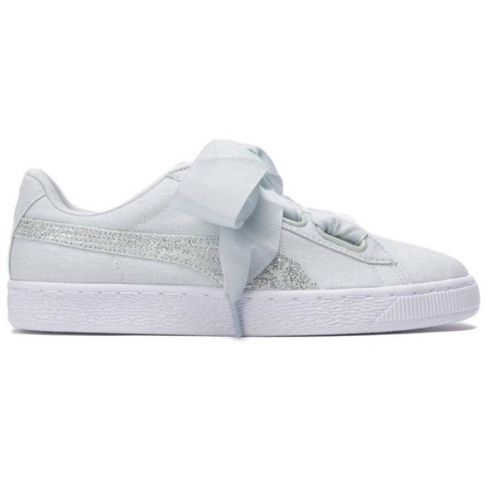 Puma basket heart verdes new arrivals