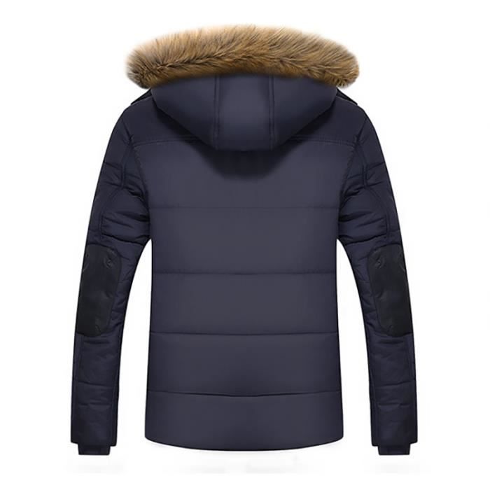 Doudoune Homme hiver a Marron Marron Cdiscount Pr t Porter