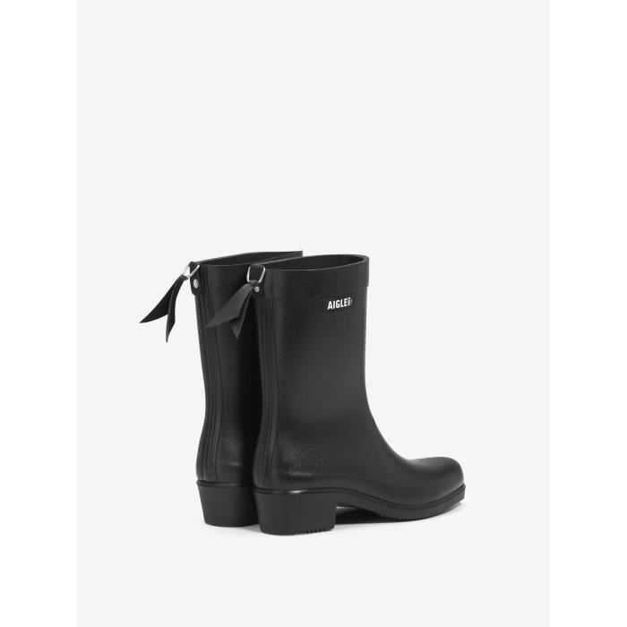 Bottes Aigle P39 Macadam Noires - Caoutchouc Made In France, Très Bon état