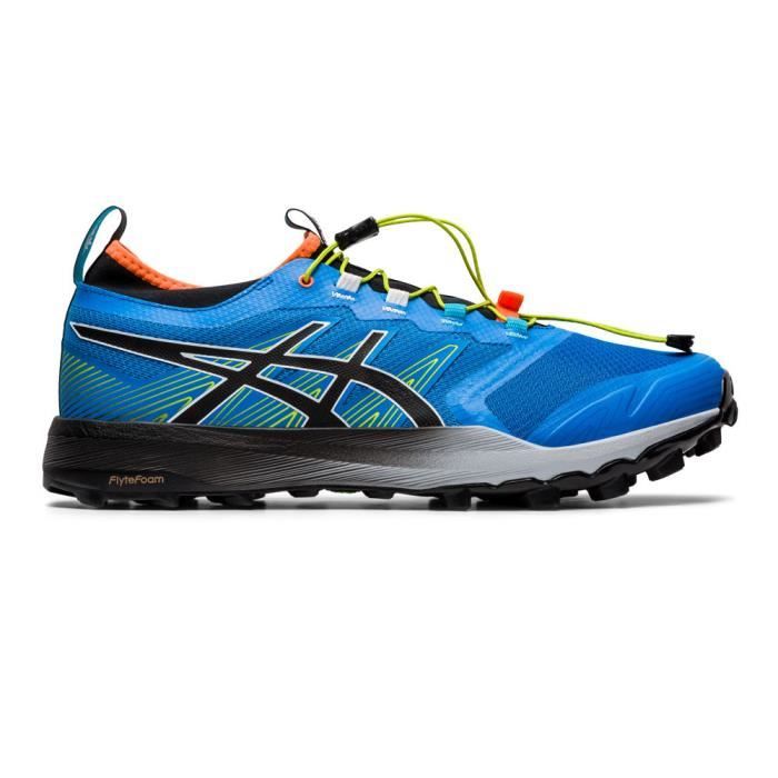 Baskets de sport ASICS Hommes Fujitrabuco Pro Bleu Running