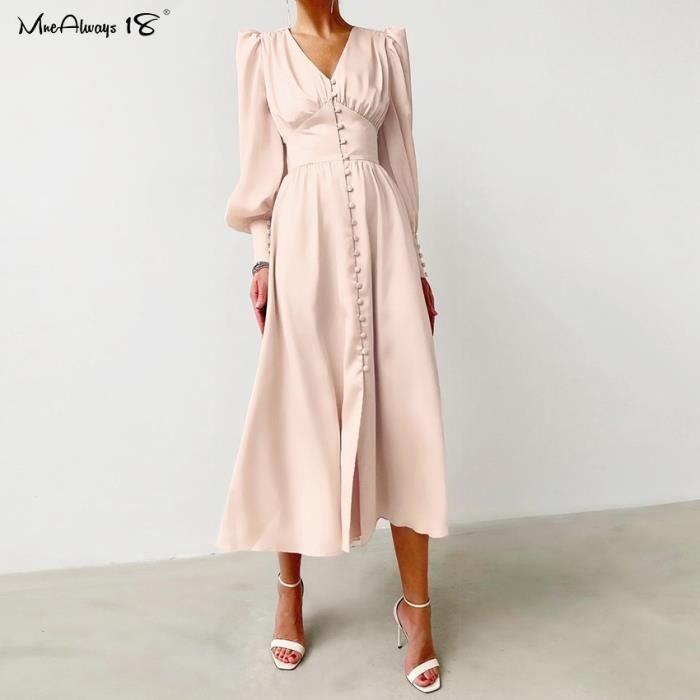 Robe satin midi top