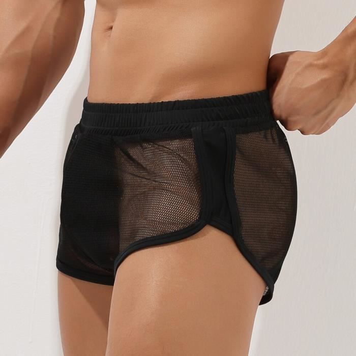 Sous v tement Sexy Transparent Boxer sous v tements pour homme