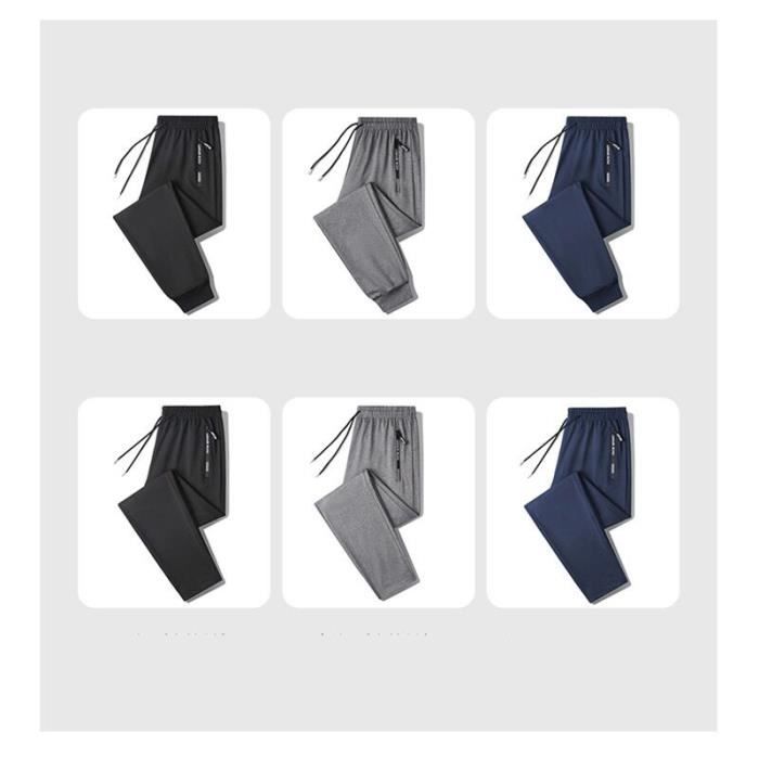 Pantalon de Jogging Homme Pantalon Taille Élastique Homme Pantalon