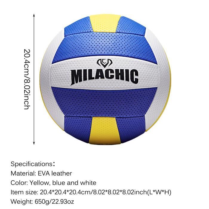 Gonfler un ballon de volleyball - Explications ballon dégonflé 