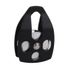 Alpinisme Escalade Poulie 28kn pour Corde de 16mm de Diam/ètre Noir