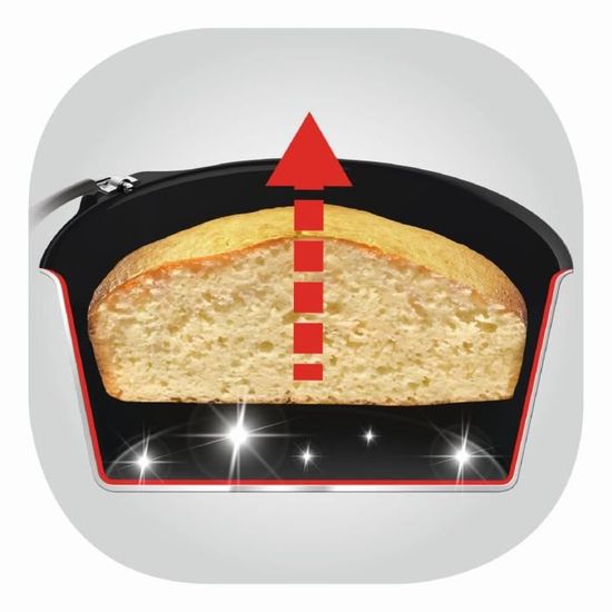 Moulinex moule à gâteaux XA609001 pour les multicuiseurs Cookeo Gourmet Conne...