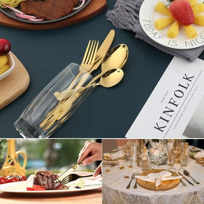 Ménagère Ensemble De Couverts Karaca Glacial Set de 84 Pieces Couleur