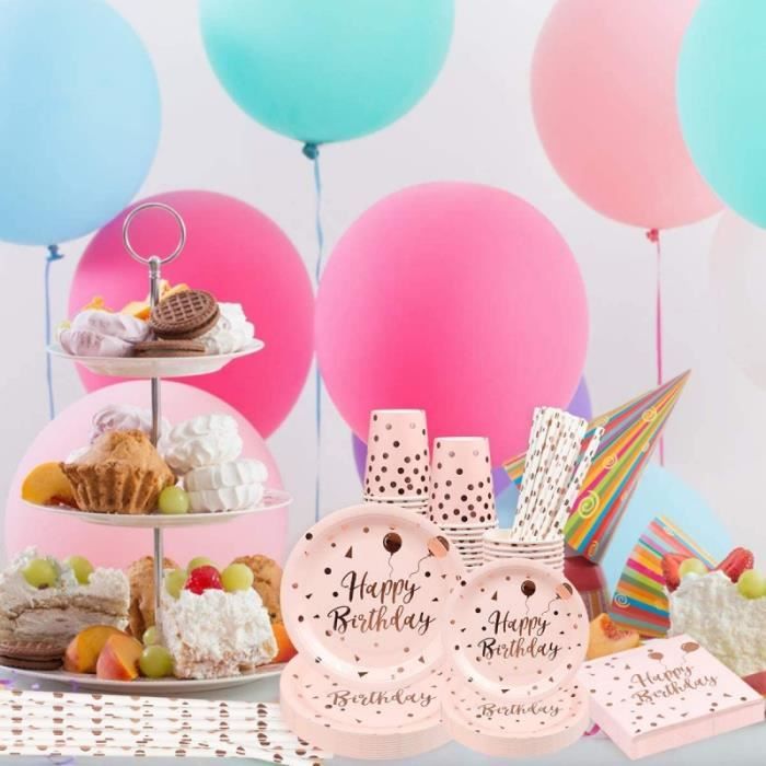 BINYI Vaisselle De Fête En Bloc De Construction - Assiettes