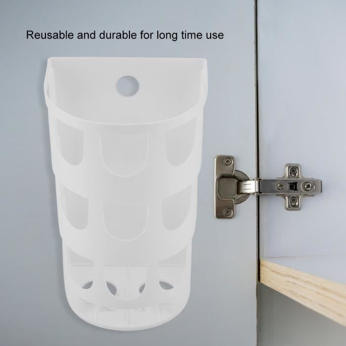 Tadoiooy Dispensateur de Sacs Poubelle, 2pcs de bacs de Rangement Avant