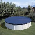 Bâche hivernage pour piscine ovale GRE - 1000x550 cm - 100gr/m²-4