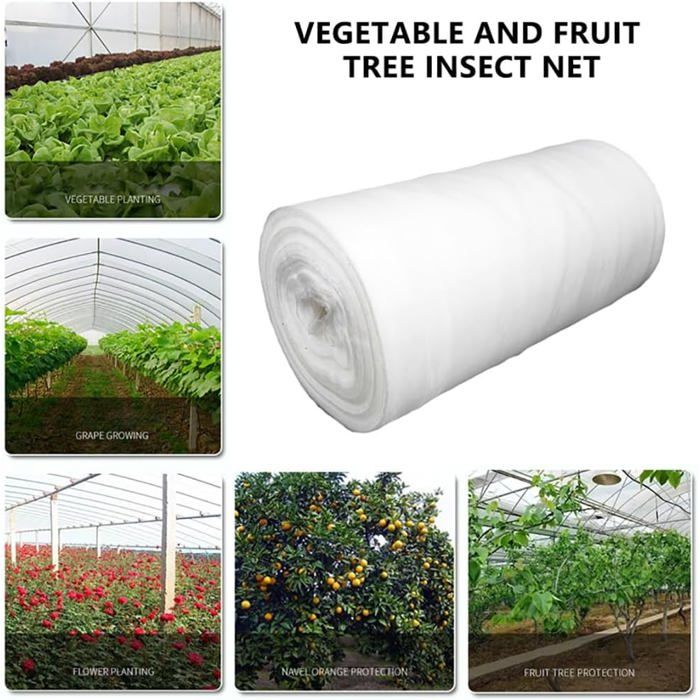 Filet Anti-Insectes, 3x10m Filet de Protection Jardin Anti Insectes ...