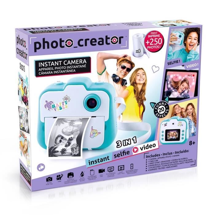 Appareil photo kidizoom Pix VTECH : l'appareil photo à Prix Carrefour